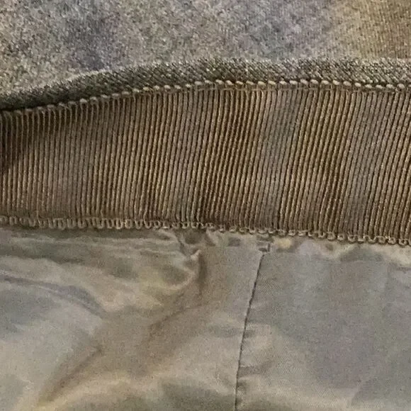 J. Crew Slim trouser with ruffle waist in wool blend size 8 - Picture 11 of 12